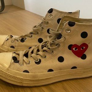 CDG x Converse High Tops